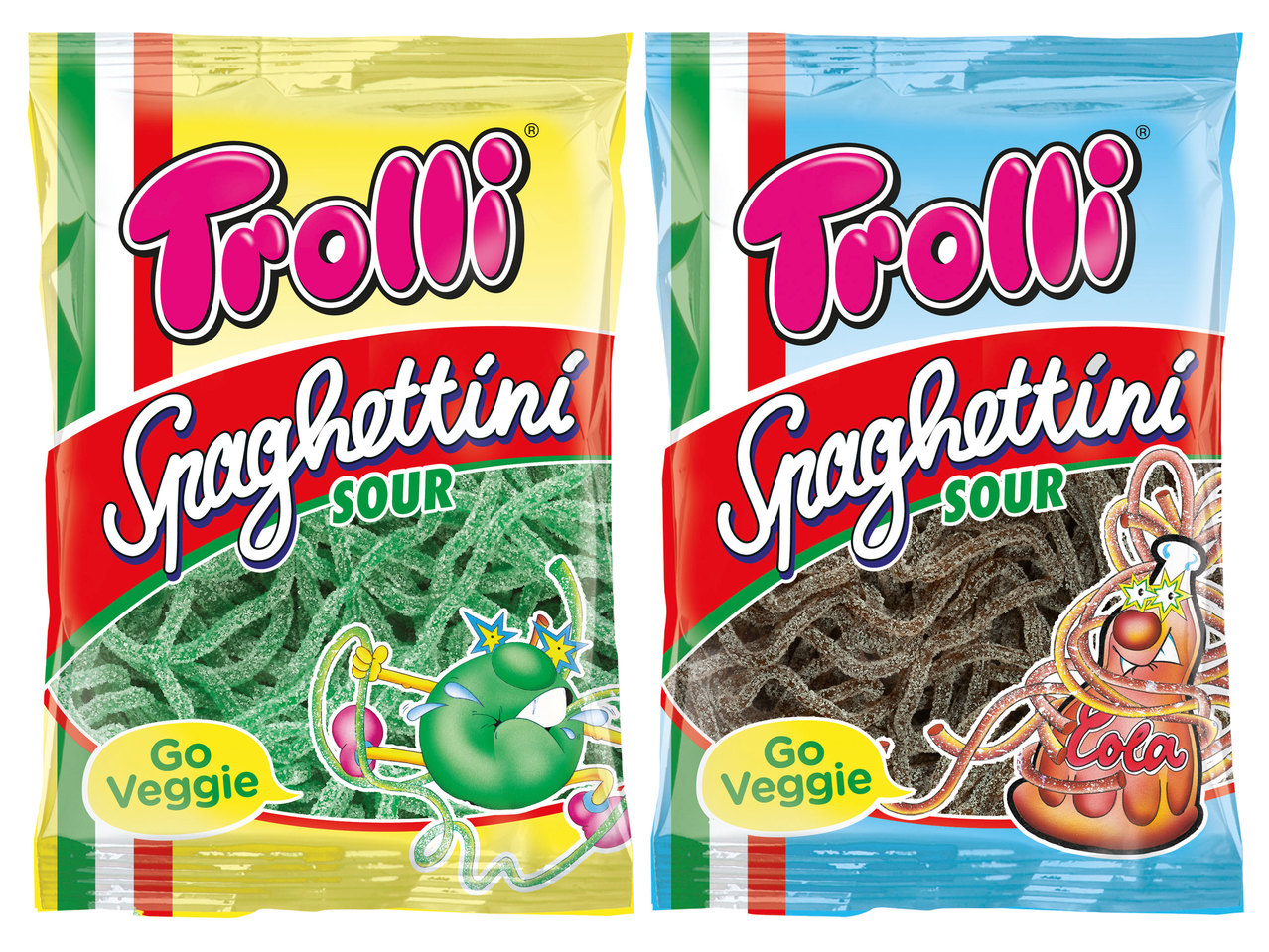 TROLLI Spaghettini Sour