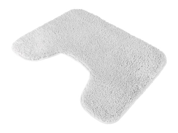 Livarno Home Bathroom Mat Set - 2 Piece Set - Grey
