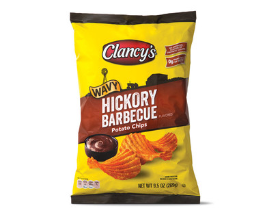 Clancy's Hickory Barbecue Wavy Potato Chips