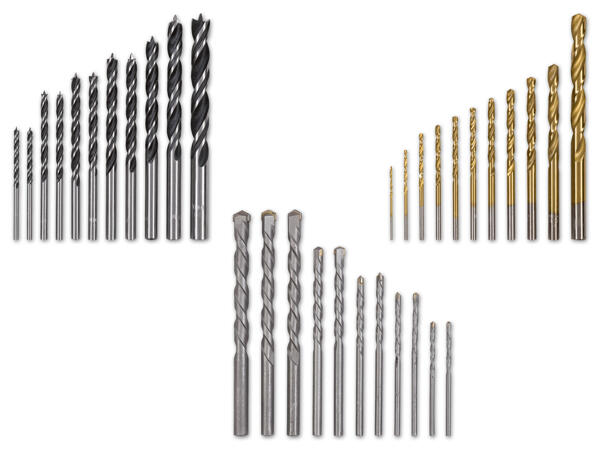 Bohrer-Set, 11-teilig