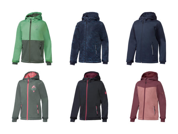 Veste Softshell pour enfants (uniquement en Suisse alémanique)