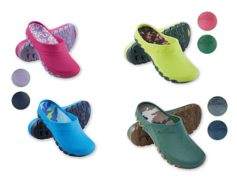 Florabest Ladies', Men's or Kids' Garden Clogs