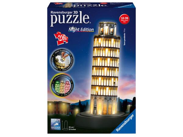 Puzzle 3D with LED