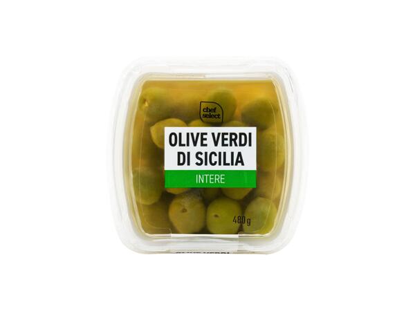 Green olives