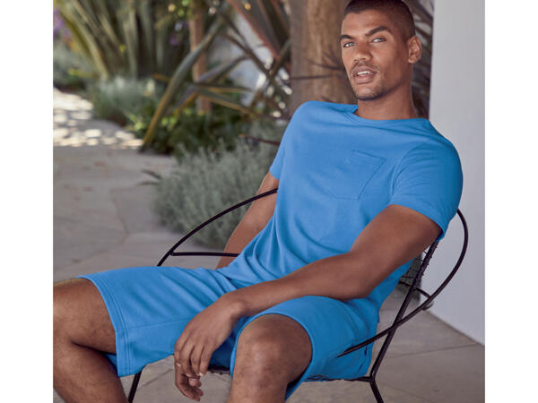 Herren T-Shirt, 2 Stück + Herren Bermuda