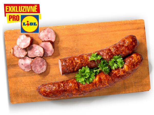 ZVĚŘINOVÉ KLOBÁSY