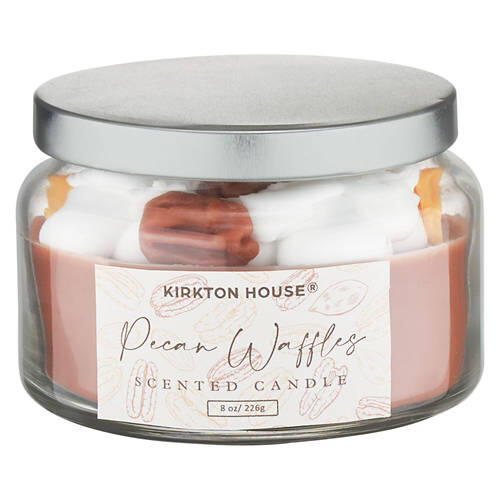 Molded Fall Scented Candle - Pecan Waffles, 8 oz