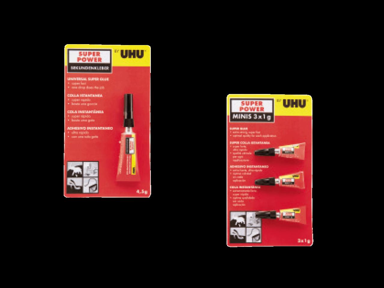 UHU(R) Universal Super Glue/Super Glue Minis