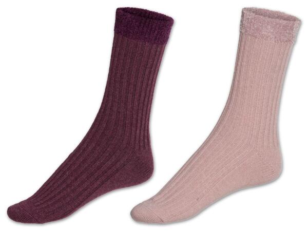 Damen Kuschelsocken, 2 Paar