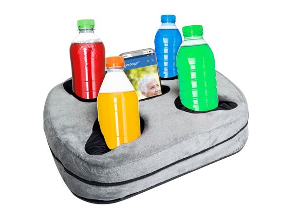 Weinberger 2-in-1 Portable Laptop Table & Drinks Holder