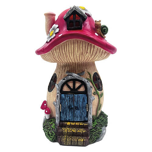 Solar Fairy House - Mushroom