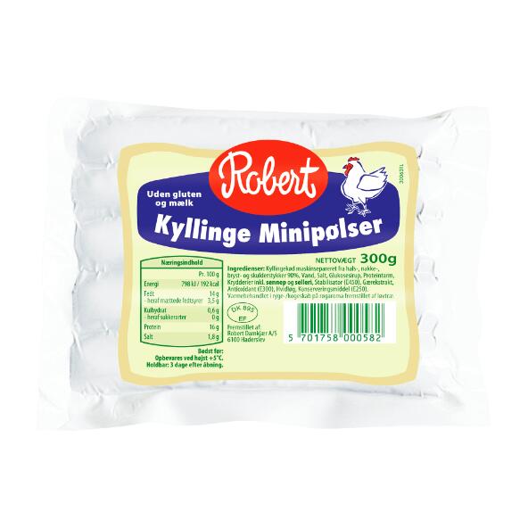 Mini kyllingepølser