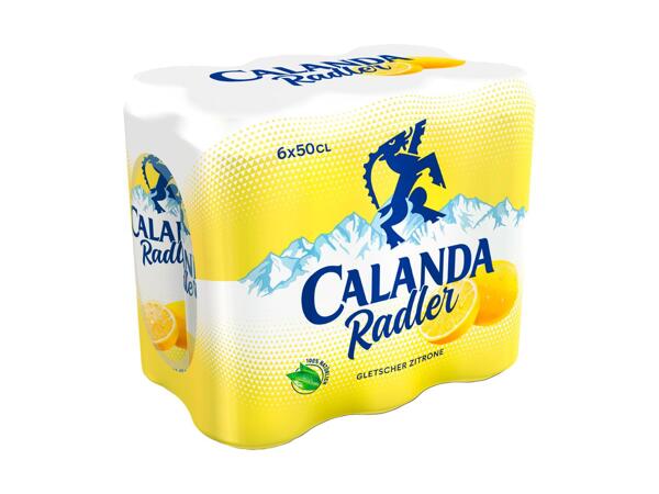 Calanda Radler (valable uniquement en Suisse alémanique et en Suisse romande)