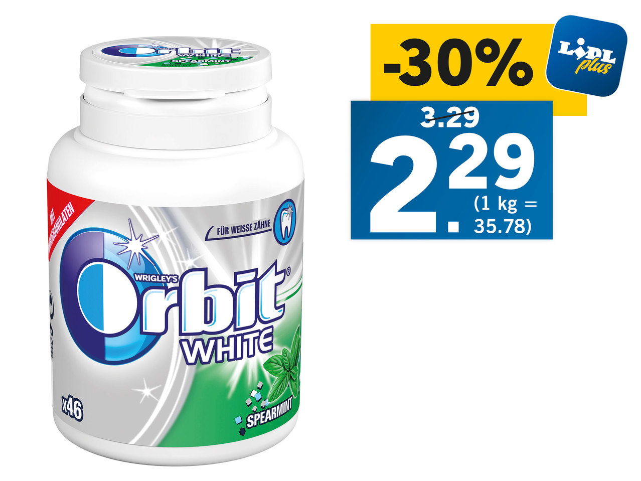 WRIGLEY Orbit White