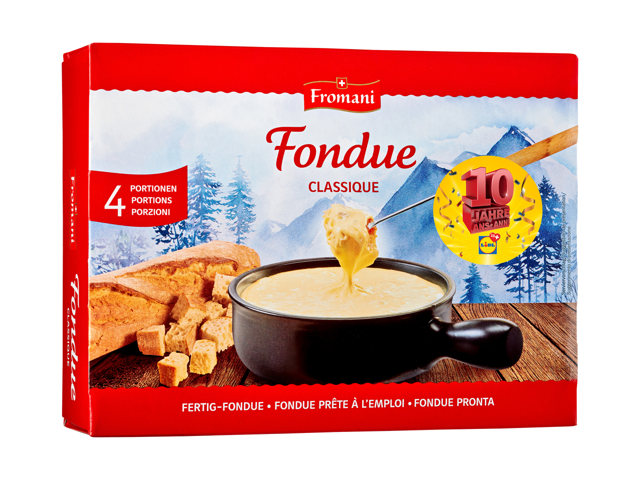 Fondue toute prête classique