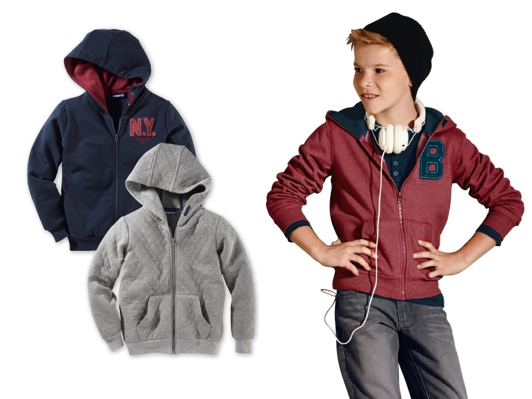 Pepperts Boys' Zip Hoodie