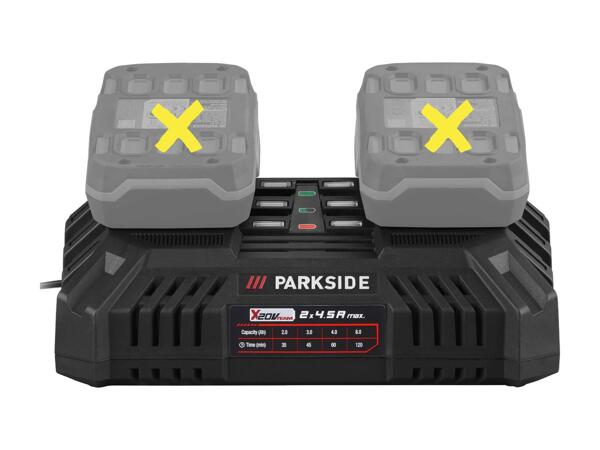 PARKSIDE(R) Dobbelt lynoplader