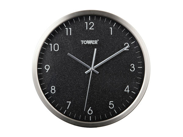 Tower Glitz 30cm Wall Clock