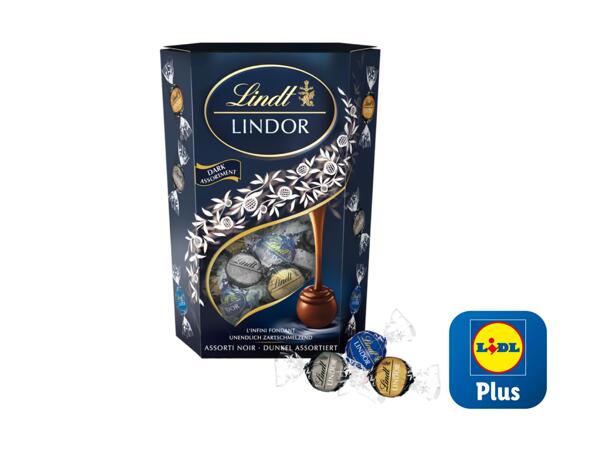 Boules Lindor Lindt Noires Assorties