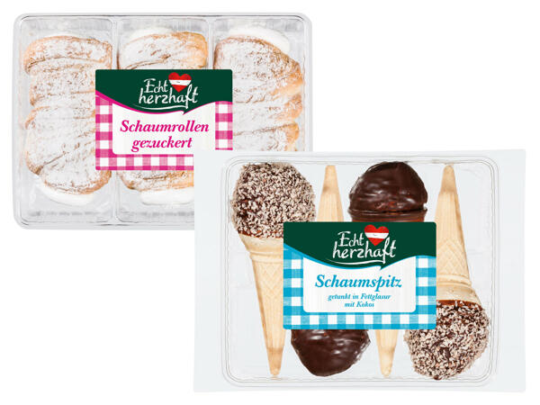 ECHT HERZHAFT Schaumspitz oder Schaumrollen