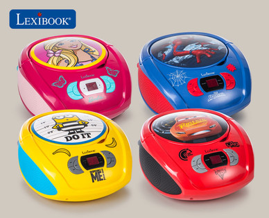 LEXIBOOK Kinder-Radio mit CD-Player RCD108