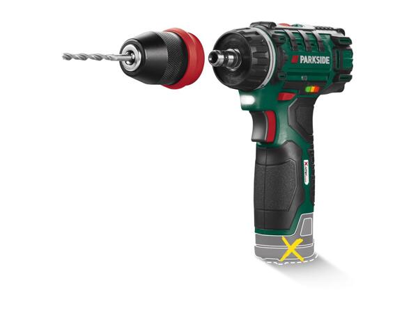 Parkside 12V Cordless Drill - Bare Unit