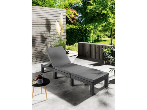 Wicker Sun Lounger