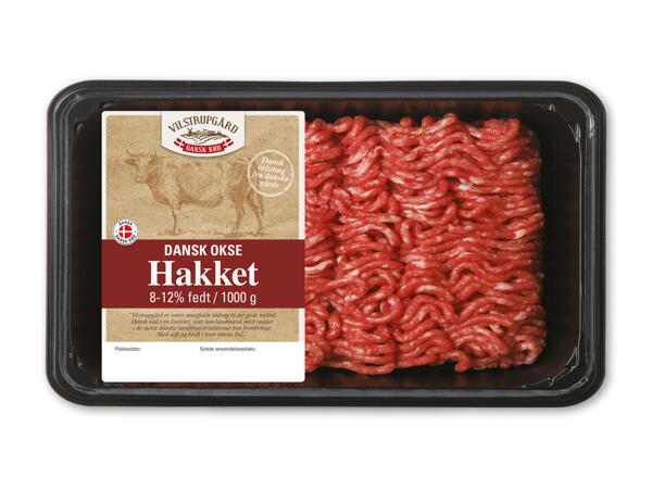 Dansk hakket oksekød