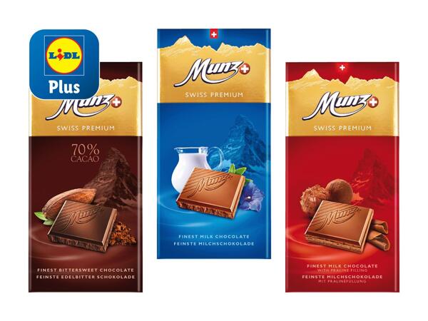 Munz Tafelschokolade​