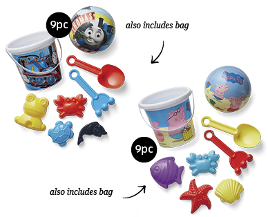 Licensed Beach Set 9pc
