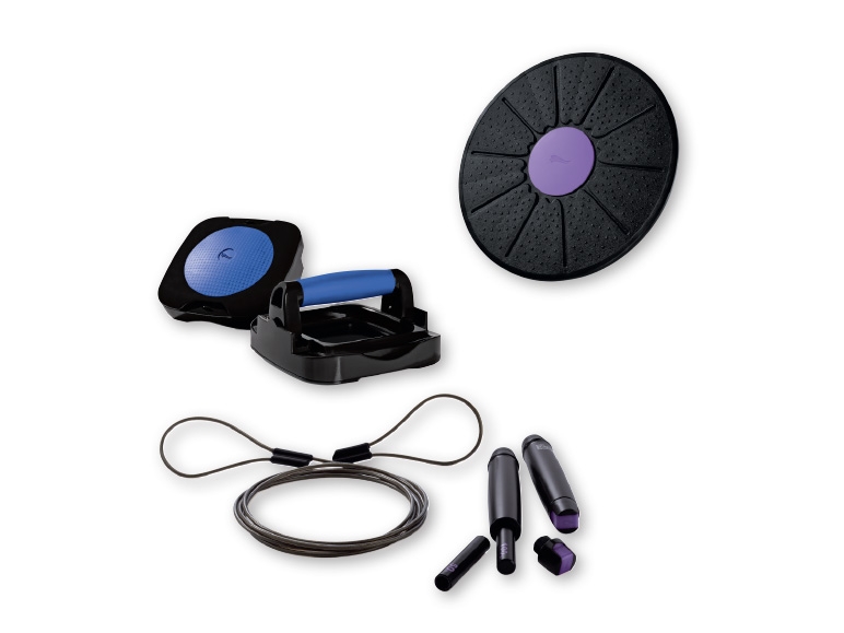 CRIVIT Balance Board/Skipping Rope/Push Up Grips