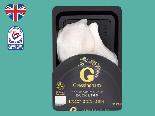Gressingham 2 British Duck Legs