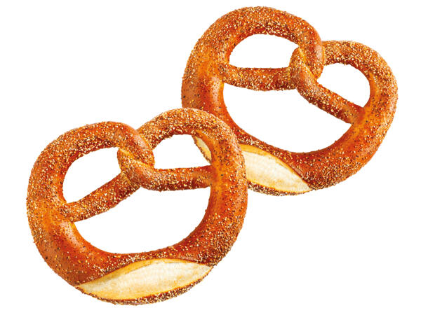 Gefüllte Butterbrezel