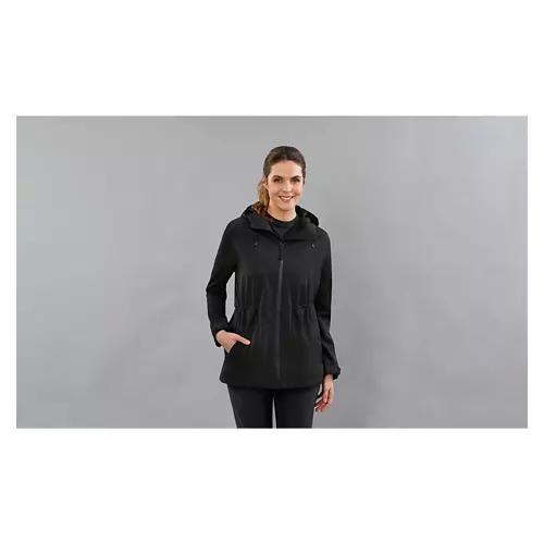 Ladies Rain Jacket - Black, XL