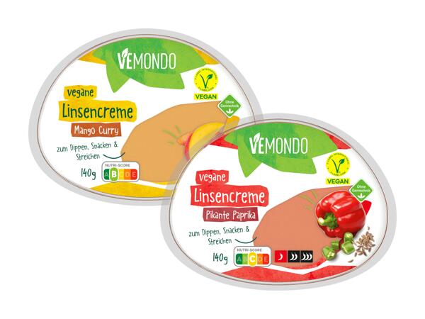 Pflanzliche Linsencreme