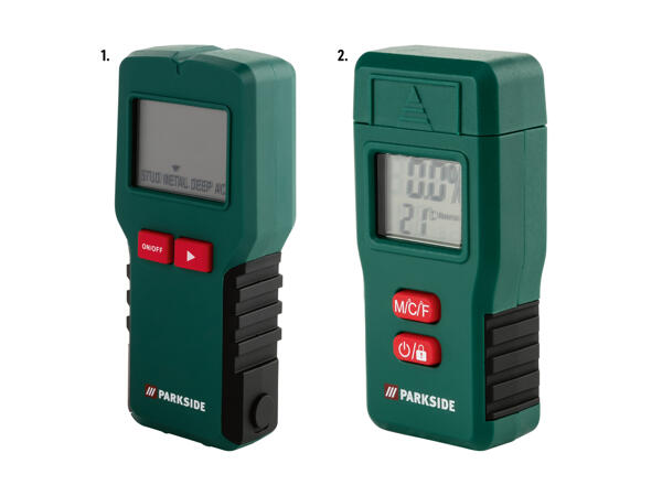 Détecteur multifonction/d'humidité du bois et des murs
