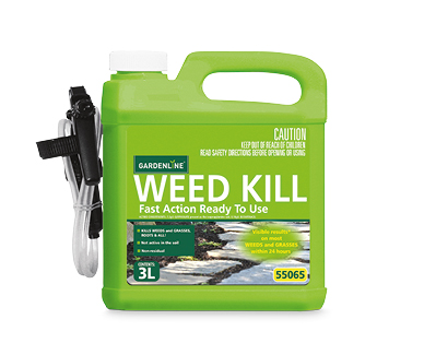 Ready to Use 3L or Fast Action Weed Kill Concentrate 1L