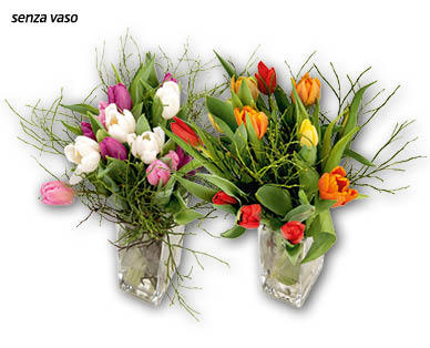 Bouquet di tulipani assortiti