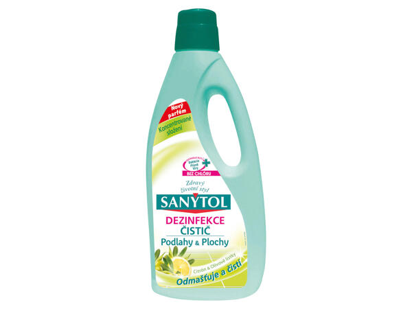 SANYTOL DEZINFEKČNÍ ČISTIČ NA PODLAHY