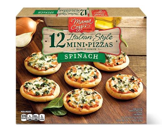Mama Cozzi's Pizza Kitchen 
 Italian Style Mini Pizza Margherita or Spinach