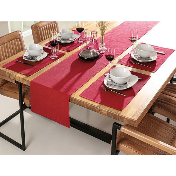 XL-Tischläufer oder -Platzset 4er-Set