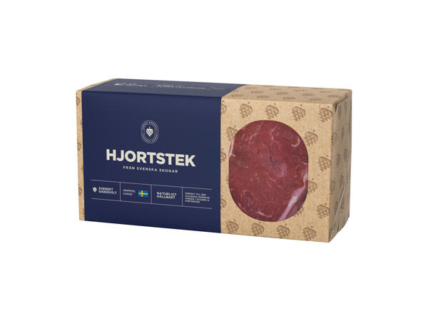 Svenskt gårdsvilt hjortstek benfri