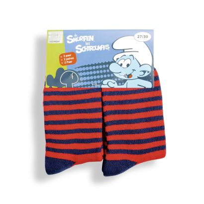 Socken für Kinder "Die Schlümpfe", 2 Paar