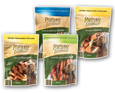 ROMEO EXCELLENCE Snack di pollo per cani