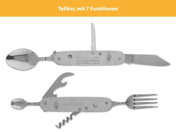 Multifunktionsmesser/​Campingbesteck