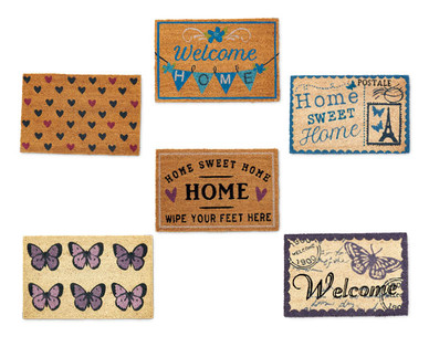 Vintage Design Coir Mat