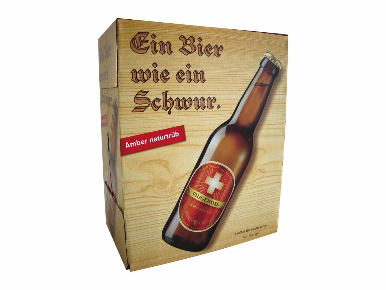 Bière Falken Eidgenoss, 6 bouteilles