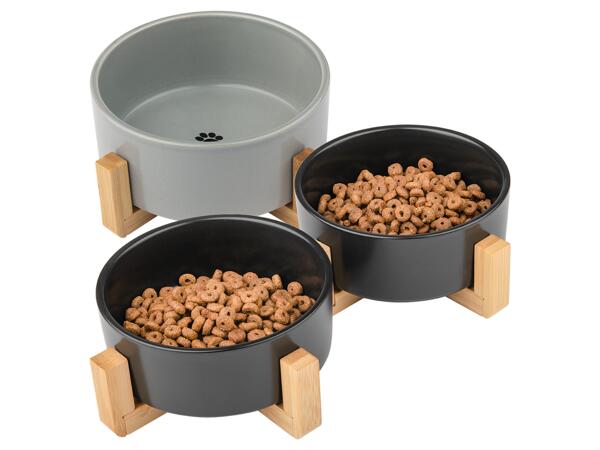 Matskål med stativ