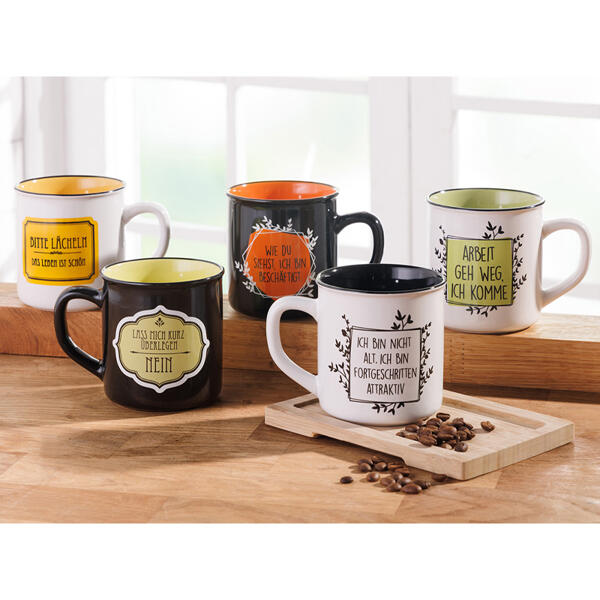 "Sag es, wie es ist"-Tasse