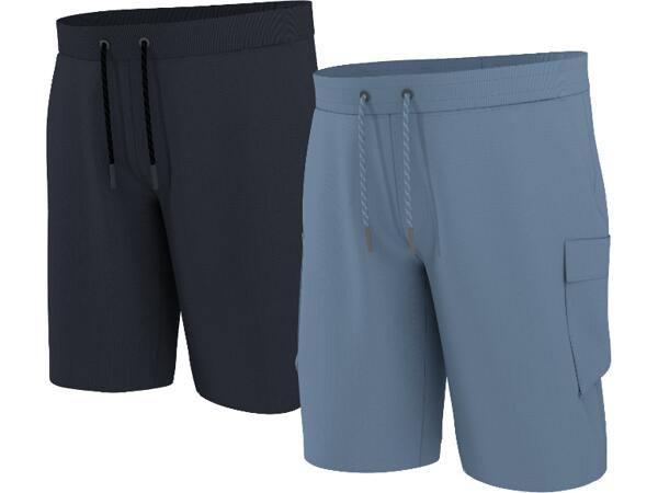 Shorts i mjukt tyg